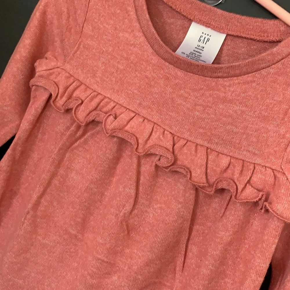 Baby Gap Baby Girl Softspun Ruffle T-Shirt